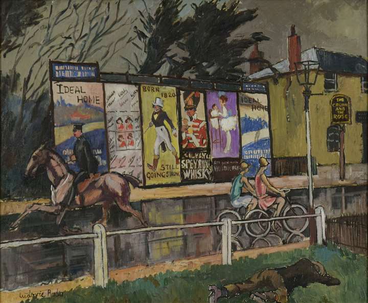 Posters on Sheen Road, London